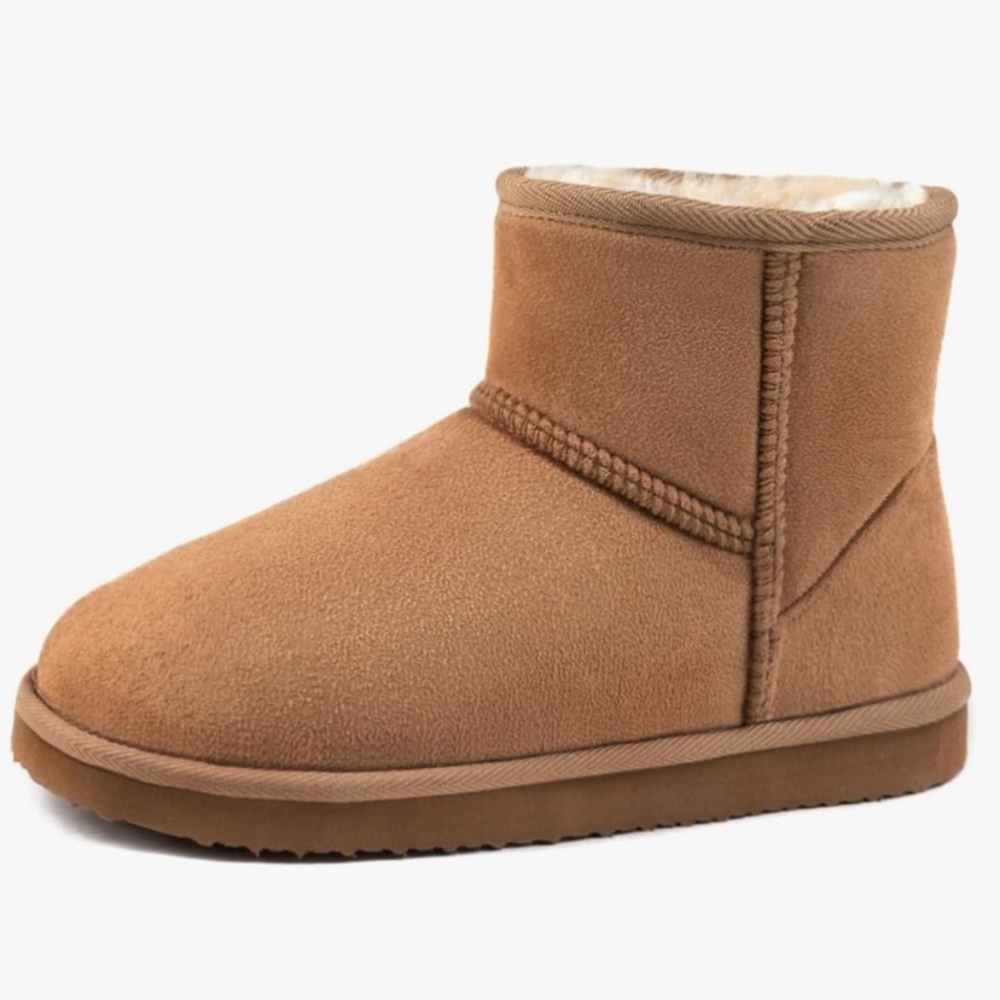 New Women’s Zizor Cozy Short Bootie Slippers Shoes Sz 7